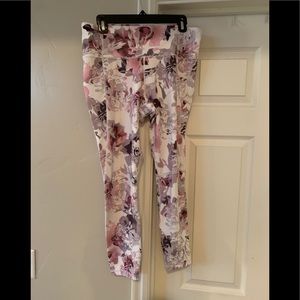 Athleta elation 7/8 peony tights